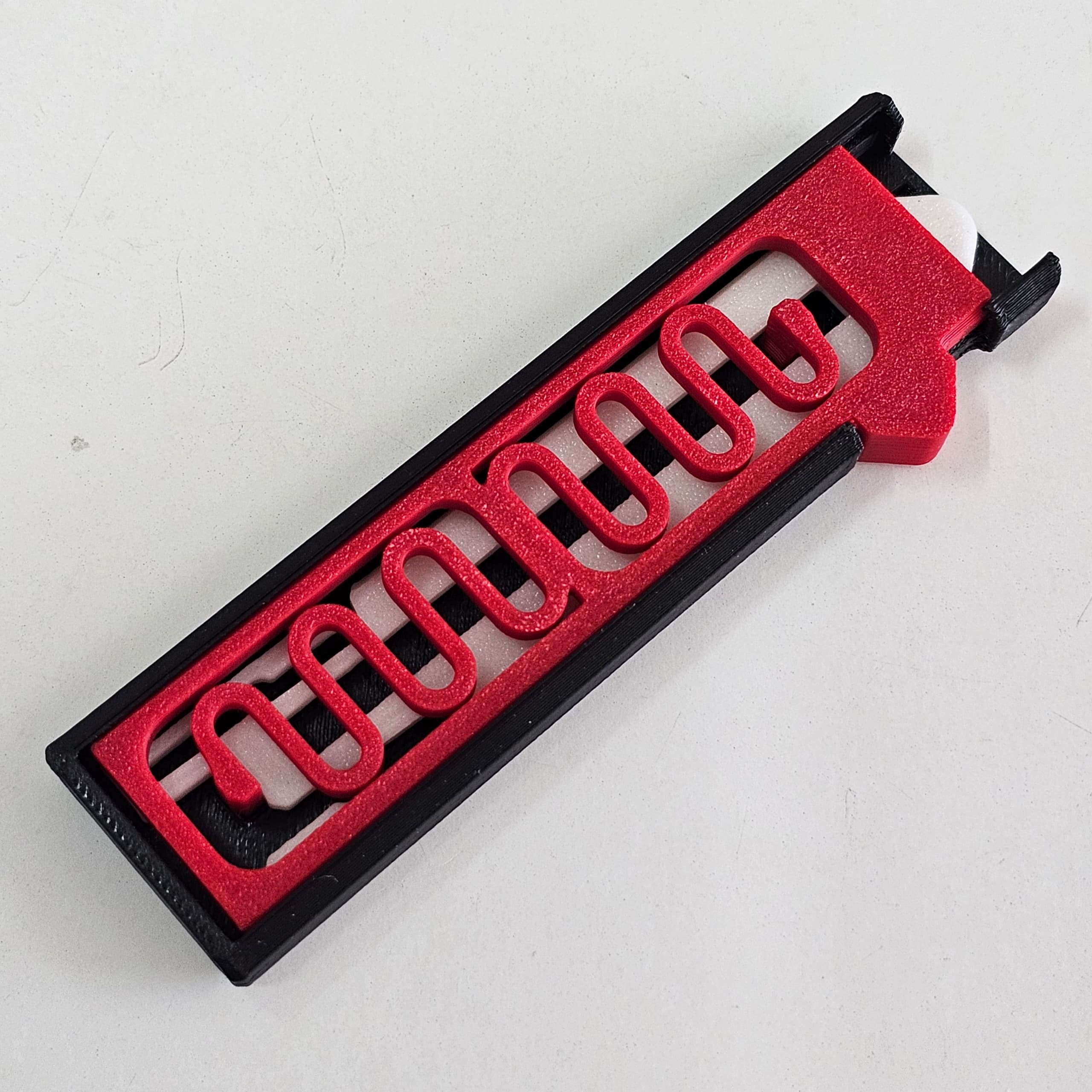 OTF Knife with Dual Rail & Beefier Negative Hook & Rounded Slider