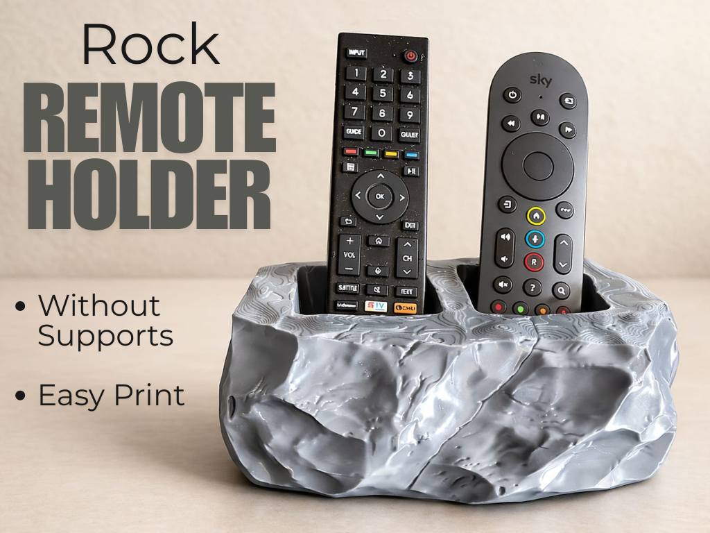 Rock Remote Holder