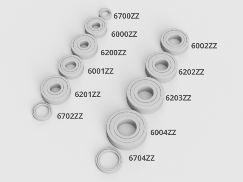 Print in place bearings V2