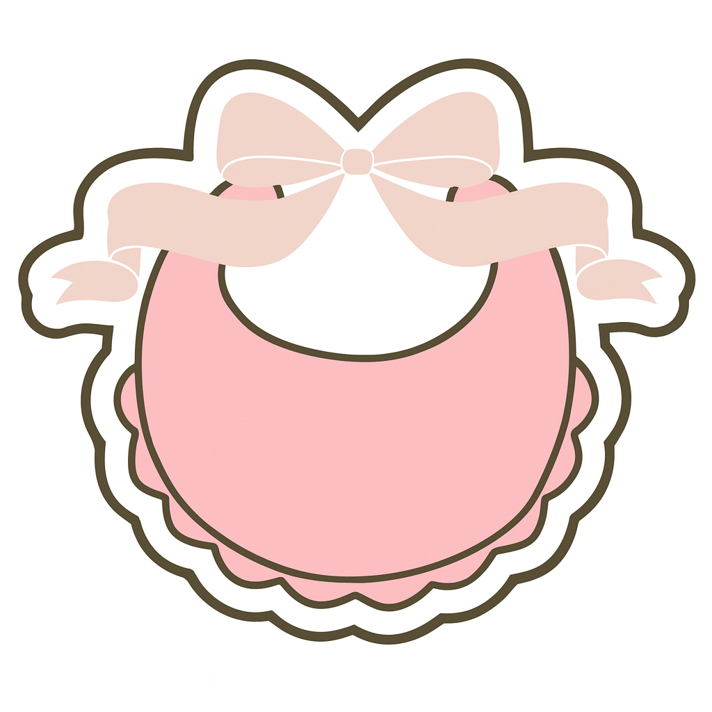 Baby Bib Cookie Cutter