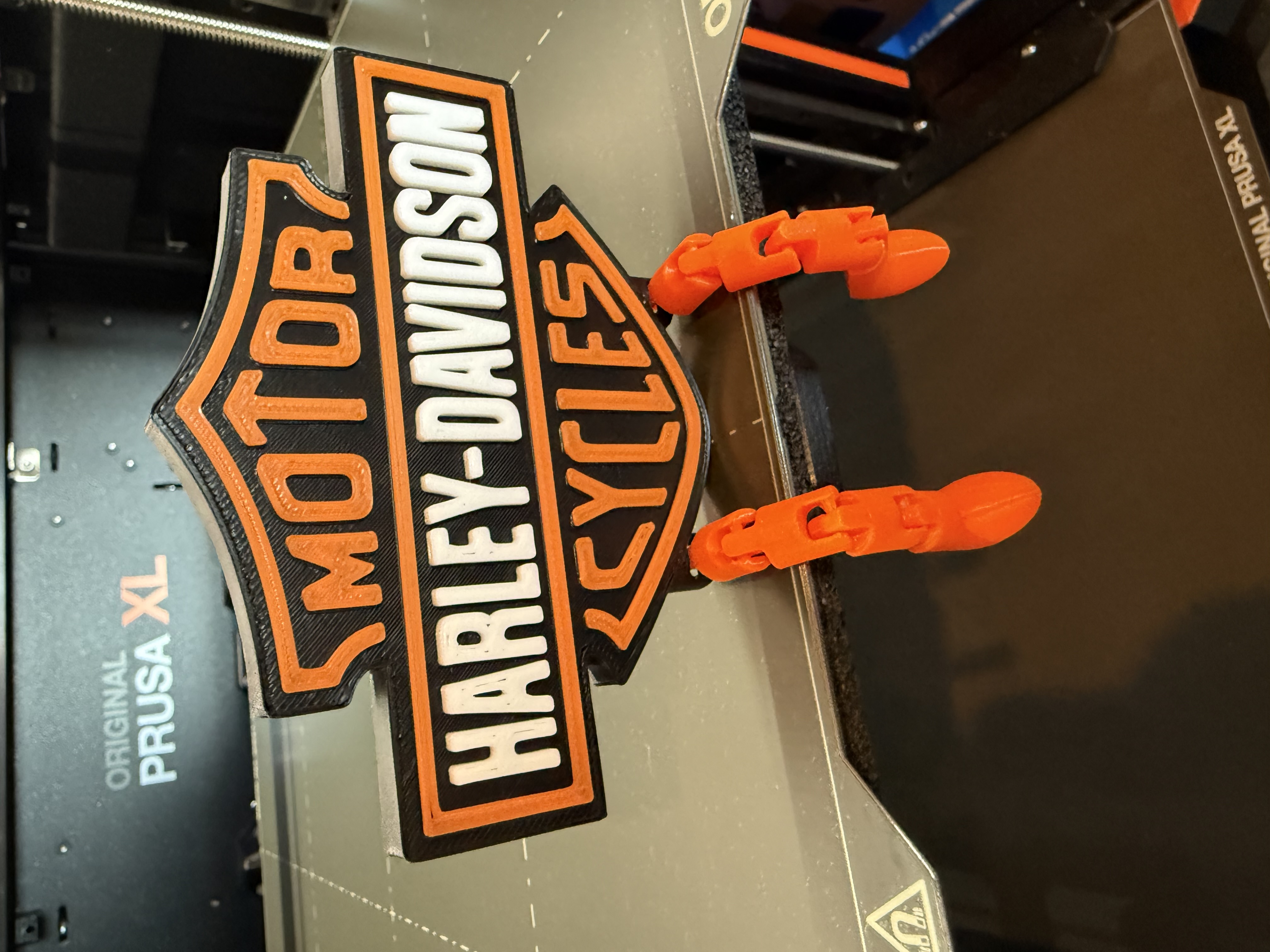 Articulated Harley Davidson Logo Buddy