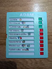 ToDo list organizer with sliders