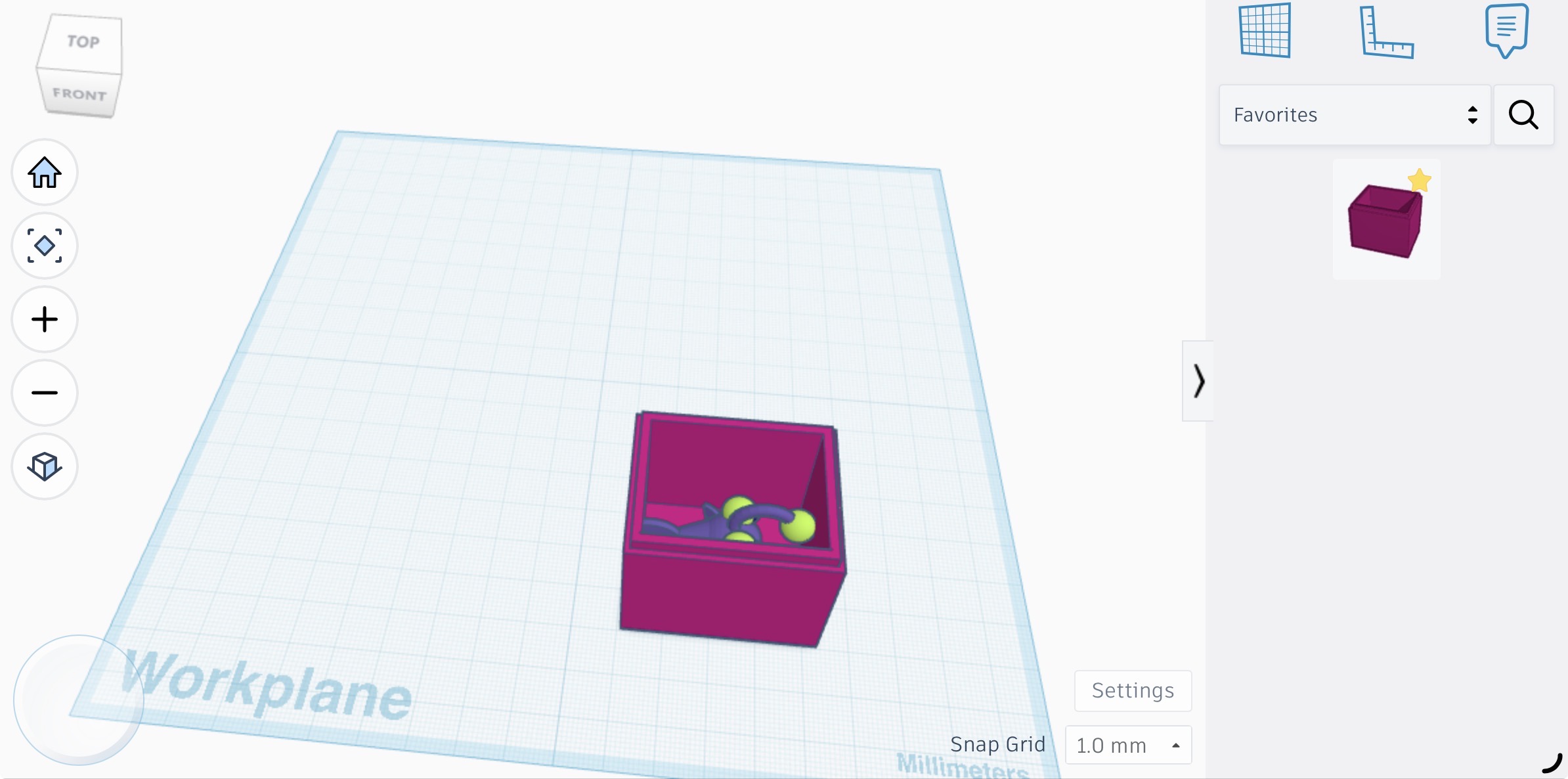 Anglerfish in a box