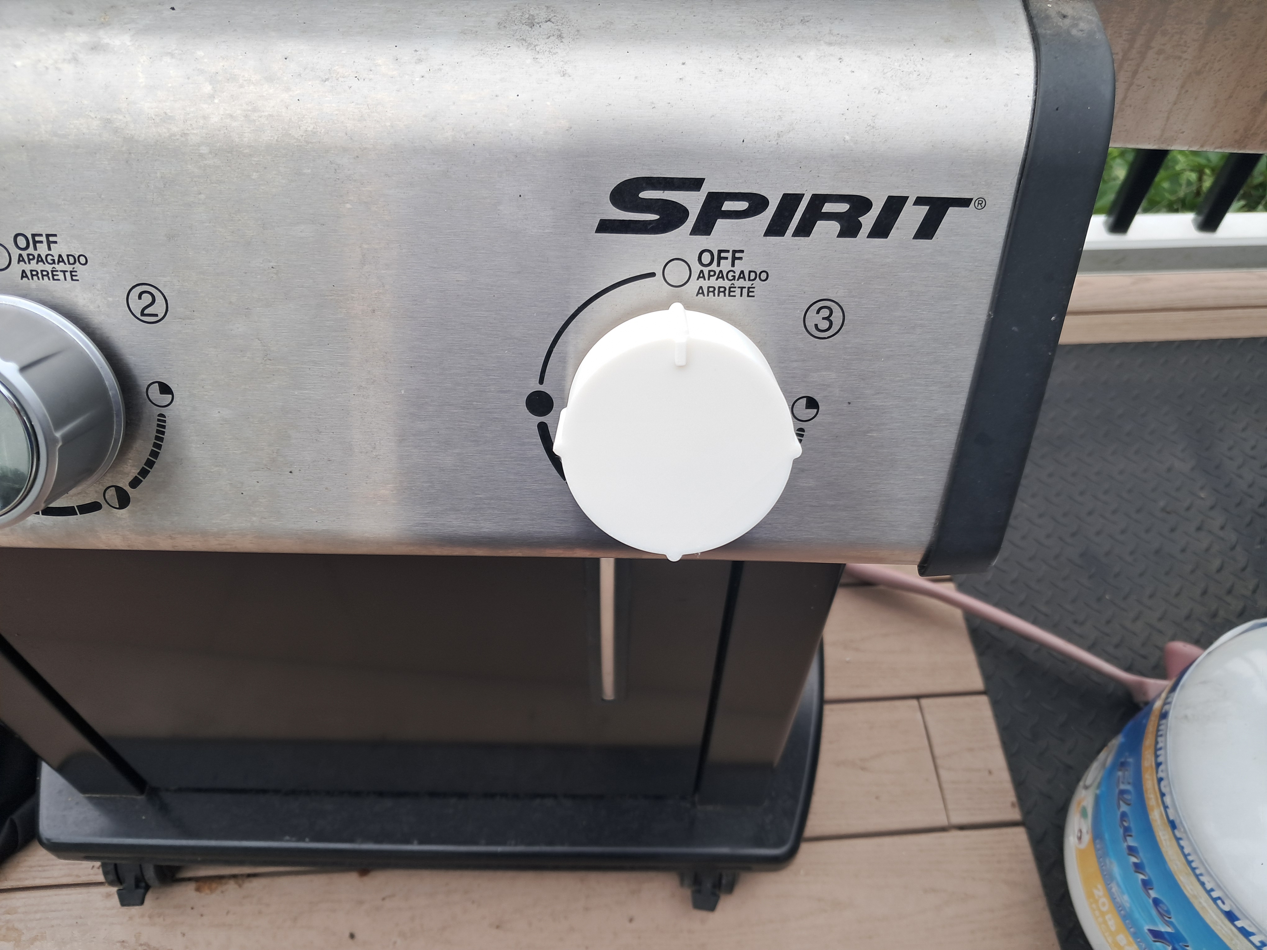 replacment knob for Weber Spirit Barbecue