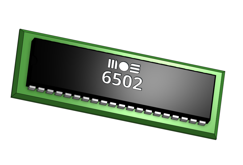 6502 Model/Display Badge