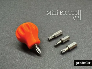 Mini Bit Tool V2 - Variable bit fitting