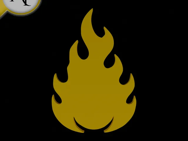 Simple Flame Symbol - 2D Art