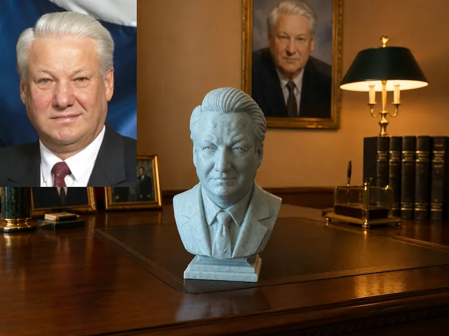 Boris Nikolayevich Yeltsin (Eltsine) Bust
