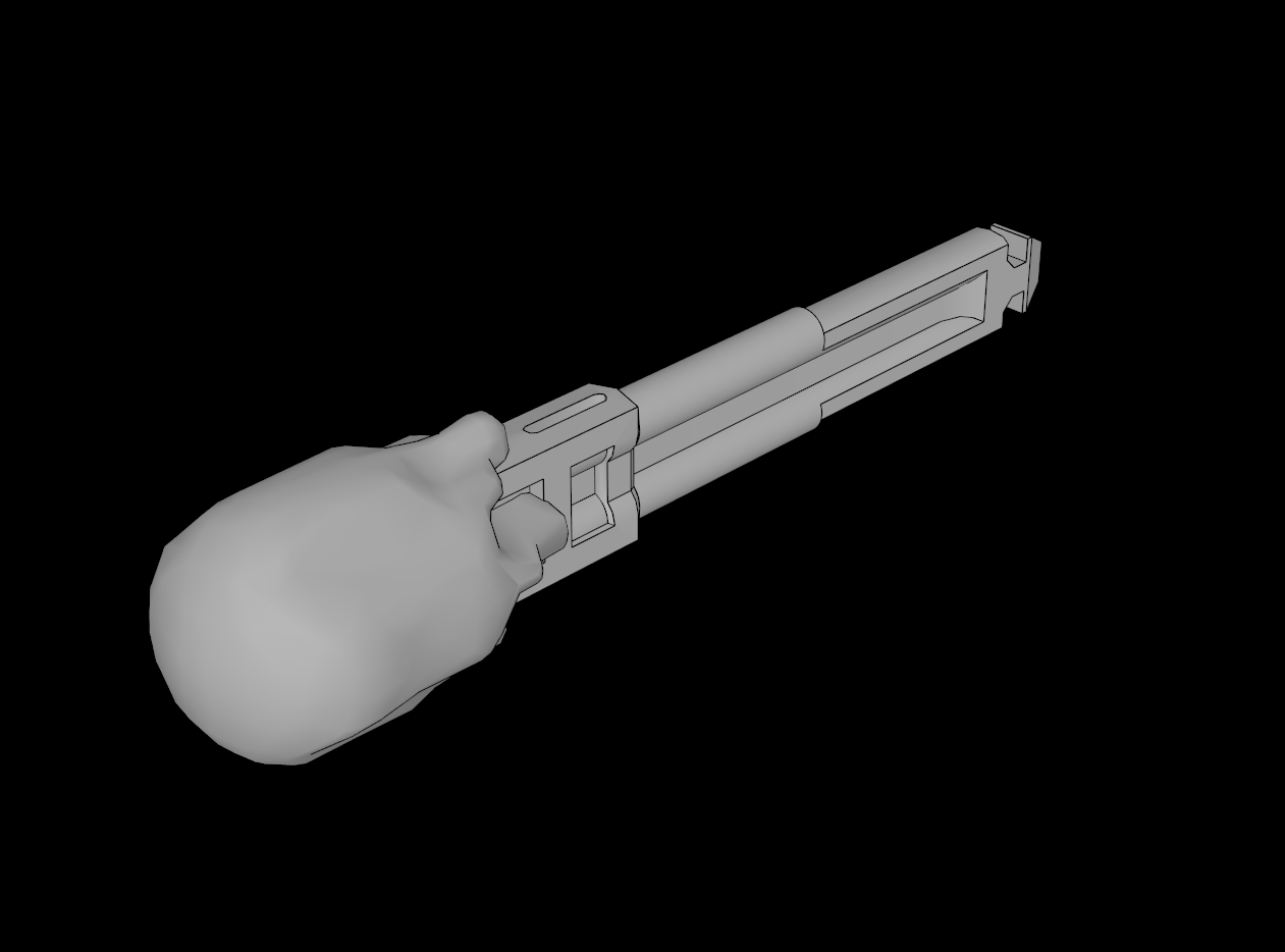 Lego Compatible (70694.dat) Arrow with Solid Shaft and Liquid Shaped Tip
