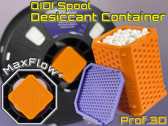 QIDI Spool Filament Storage ⧸ MaxFlow⁴