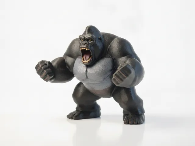 King Kong Gorilla Movie Monster 3D Printable Figurine