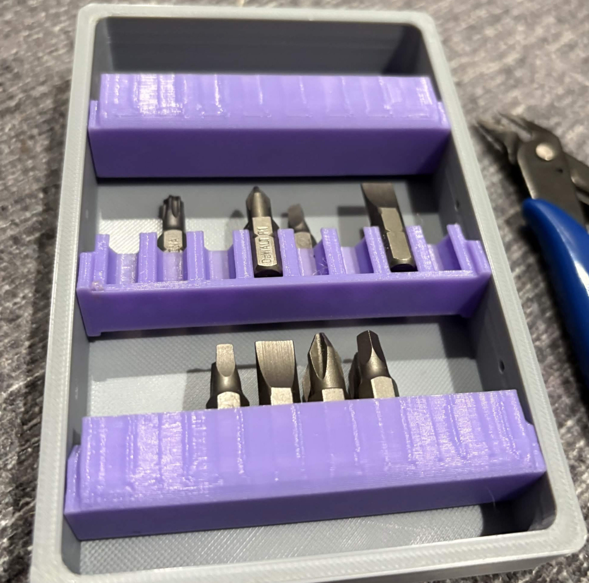 Gridfinity Folding Drill Bit Storage — thumbnail 3