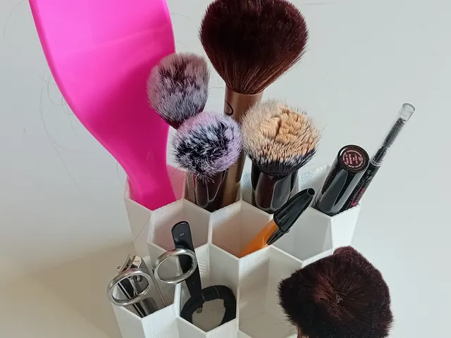 Parametric FreeCAD makeup organizer