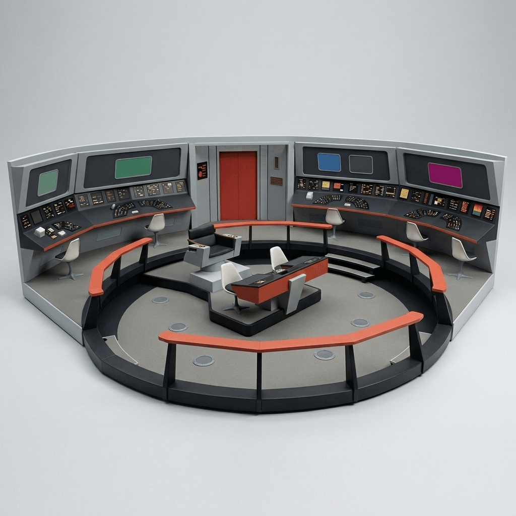 Star Trek - The Enterprise Bridge - 1966