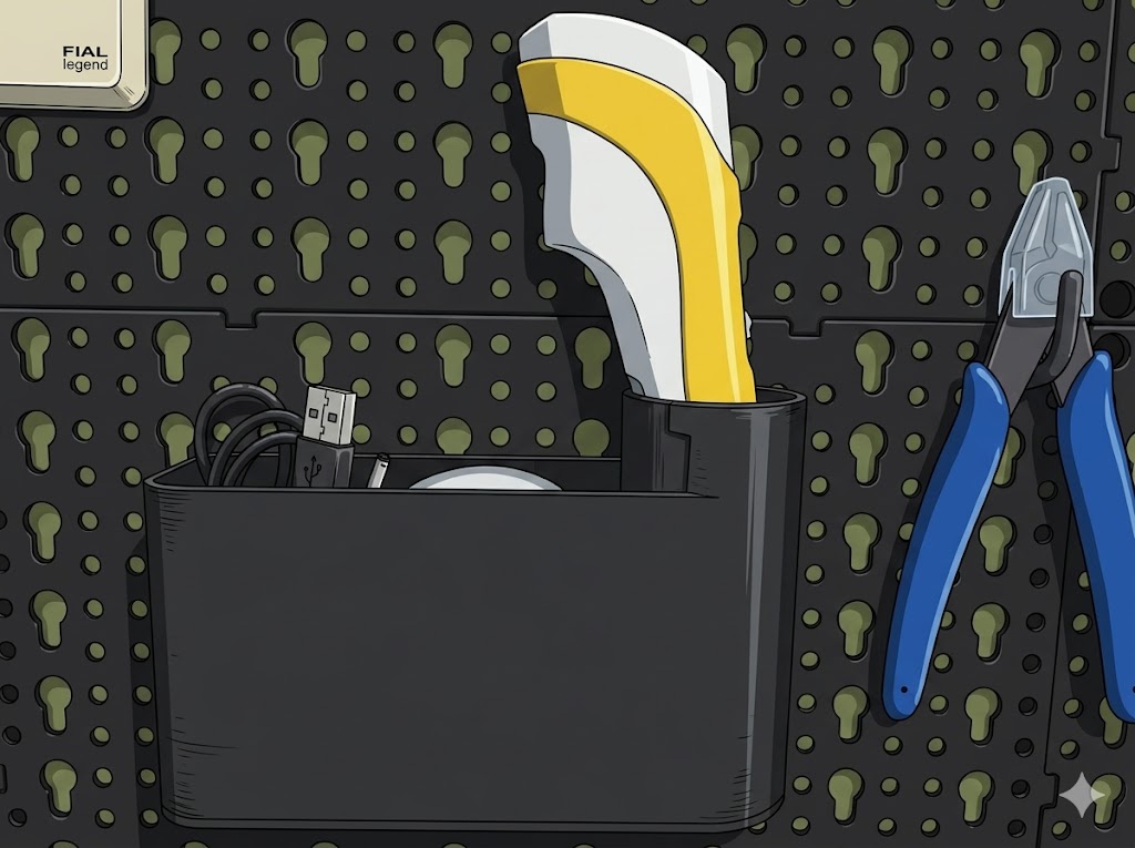 Organizador para caneta 3D de Painel Simples