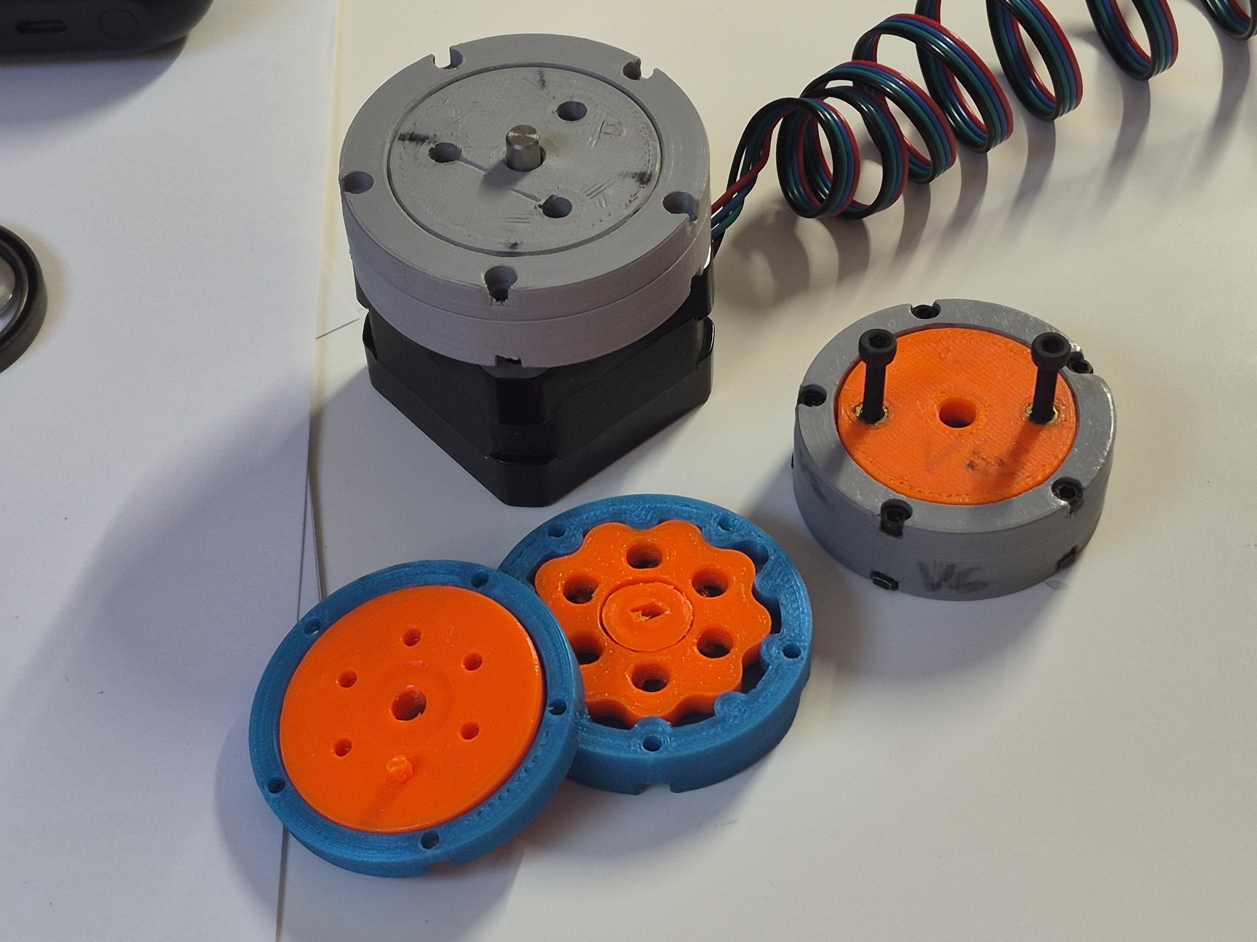 NEMA 14 Cycloidal drive 9:1 no bearings