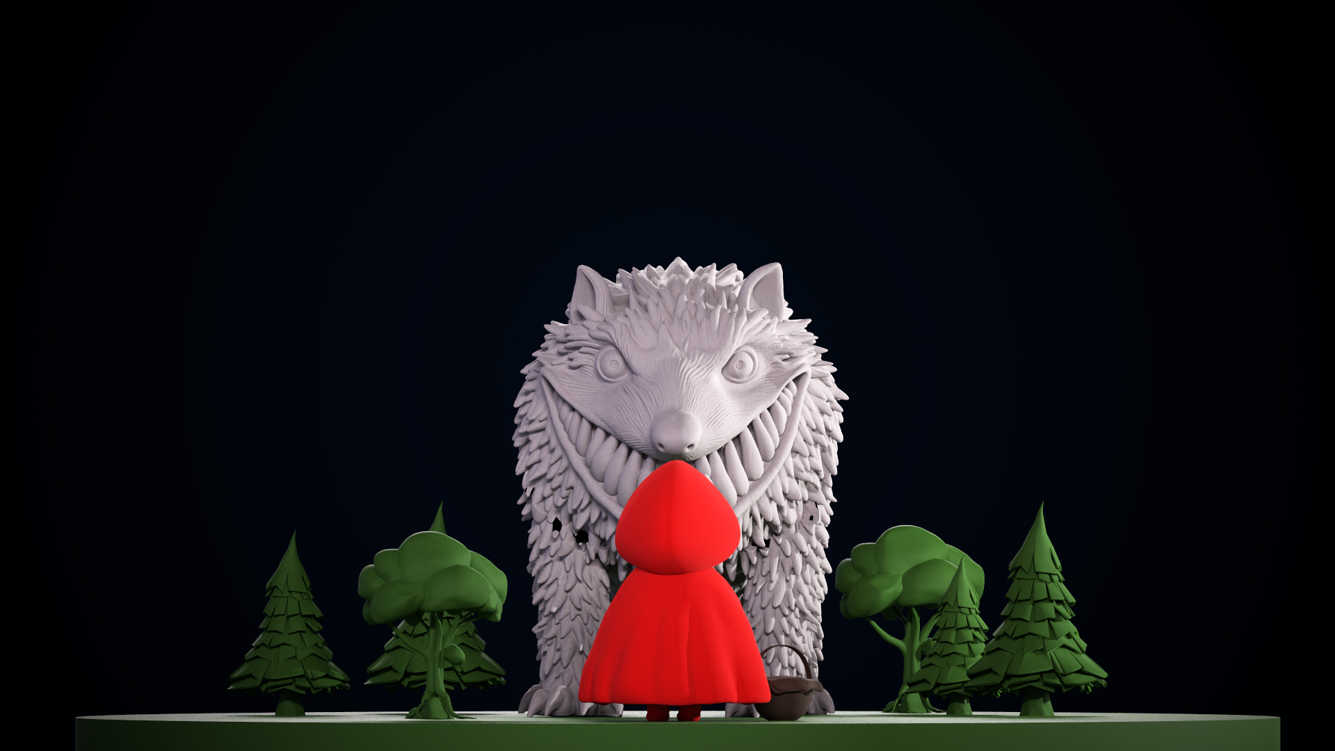 Red Riding Hood Diorama