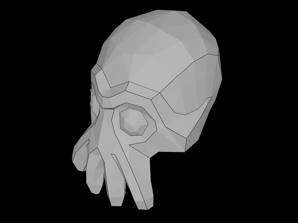 Lego Compatible (18828.dat) Minifig Head Modified Alien with 4 Mouth Tentacles with Eyes
