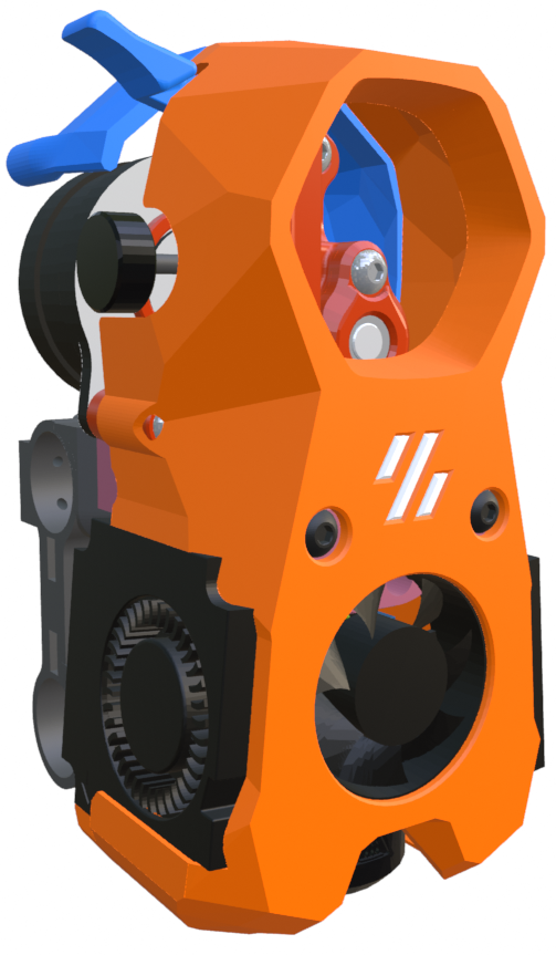 E3NG Toolhead Base - Mini Stealth