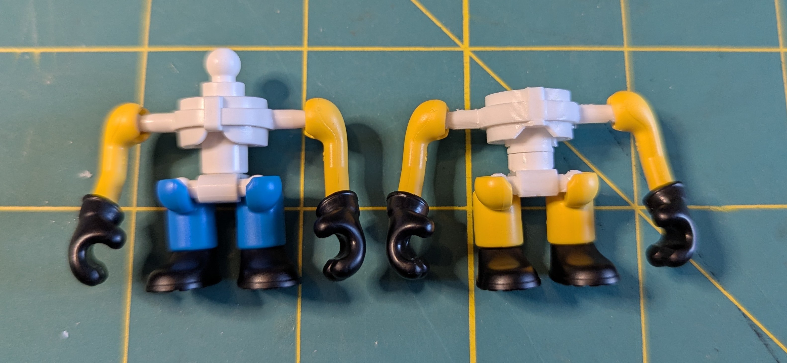 Blokees Minions Mokoo Skeleton Armature Replacement