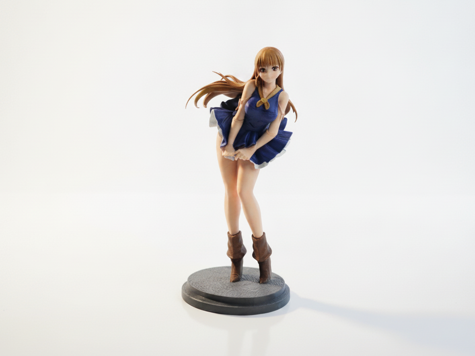 Anime Girl Figurine Manga Character 3D Printable