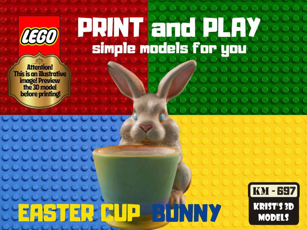 rabbit egg cup