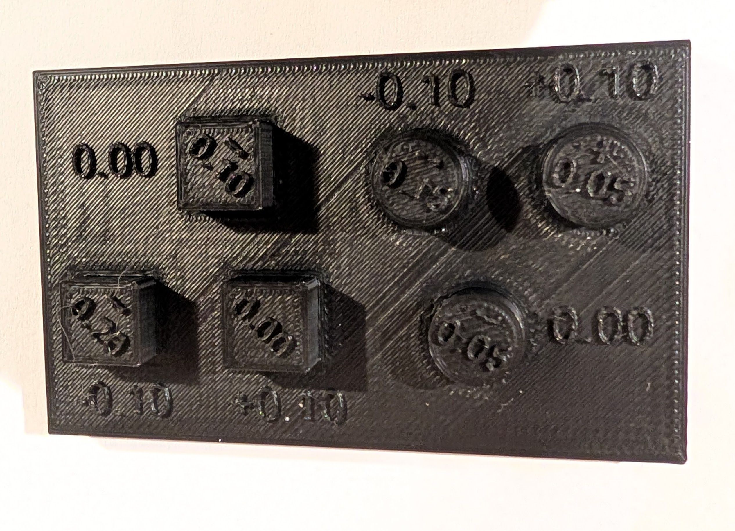 Miniatura 3 do modelo 3D Clearance test print