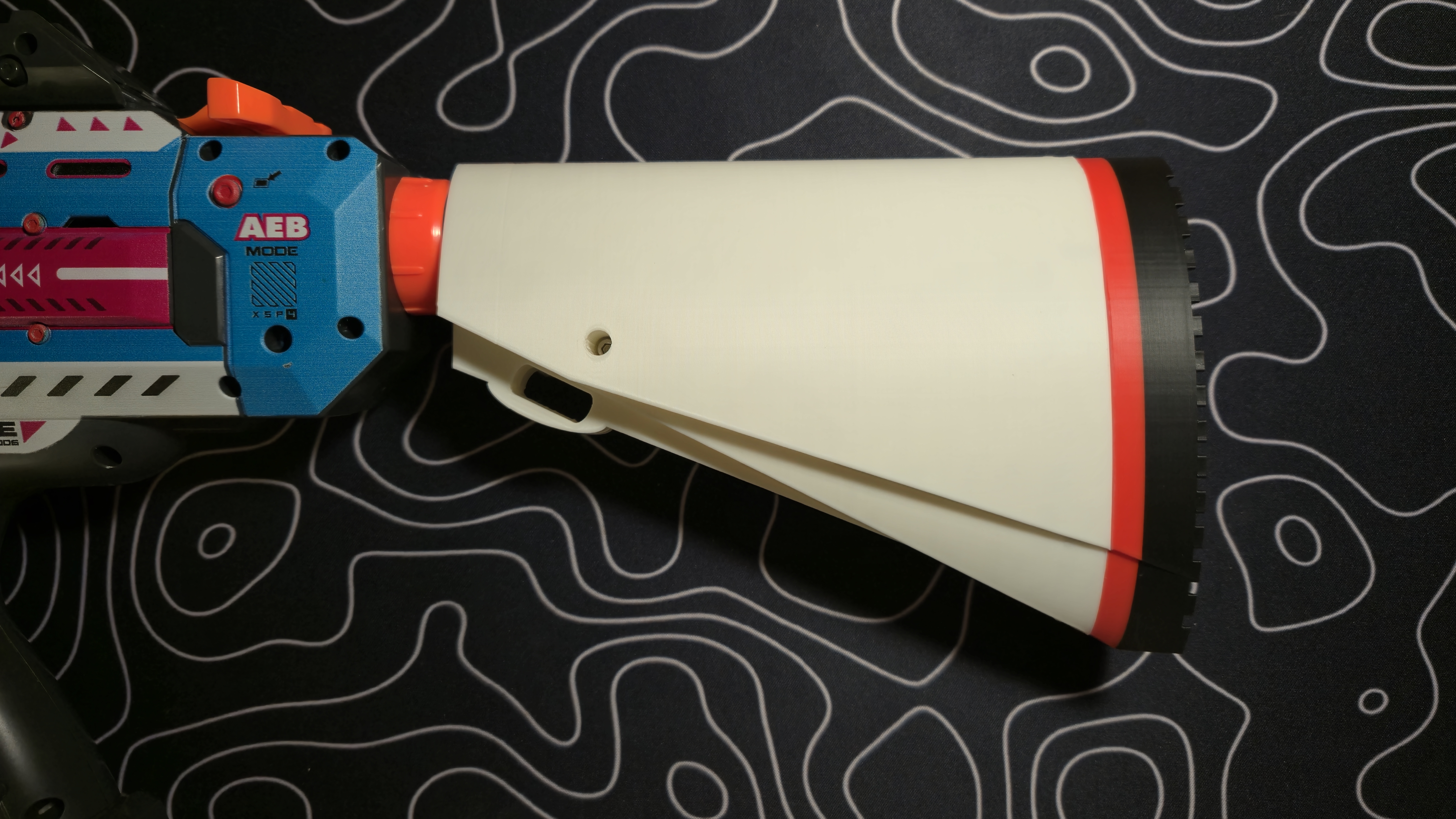 Xshot AEB Motorized Piston Pump MPP Buffer tube Stock