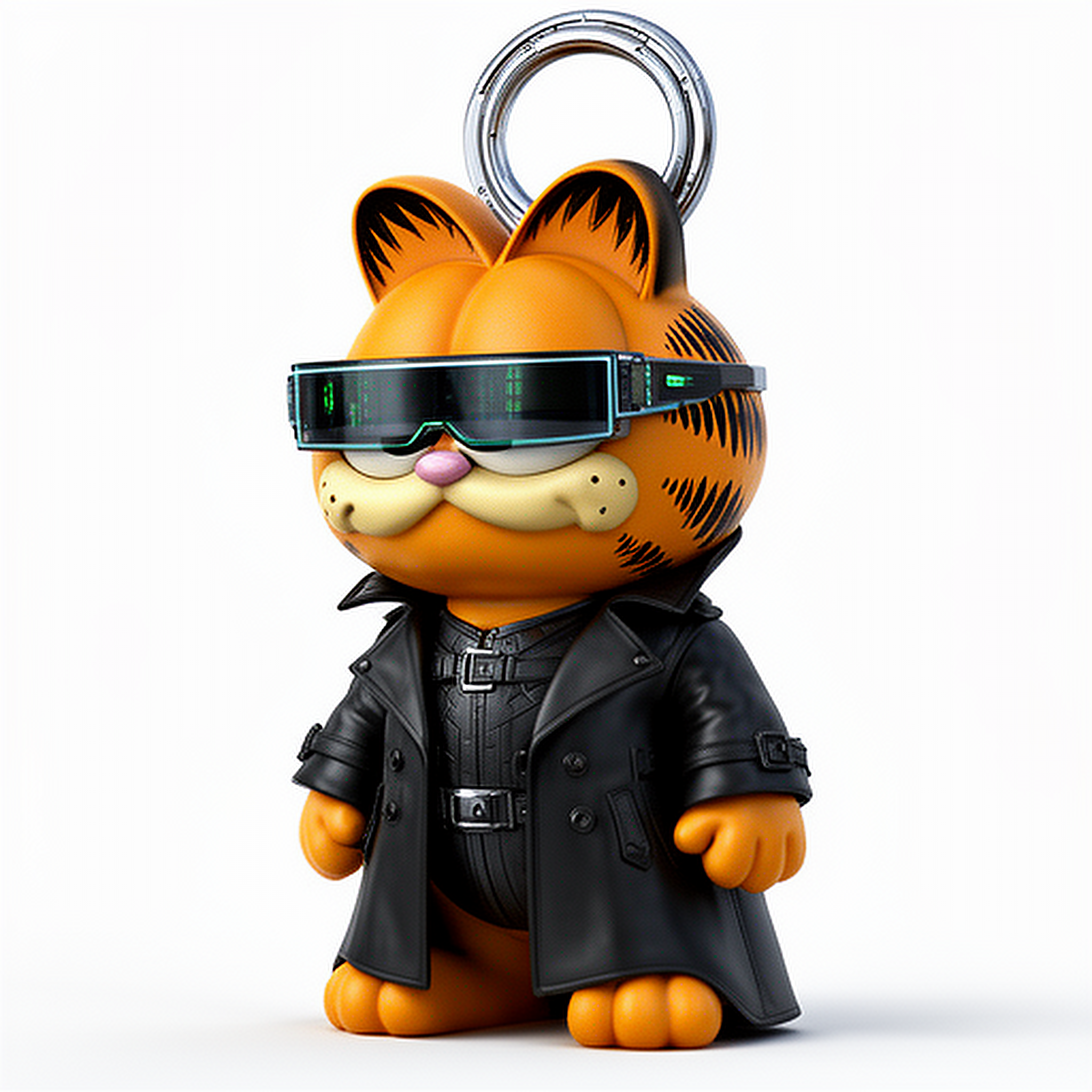 Garfield Neo Ring Figure