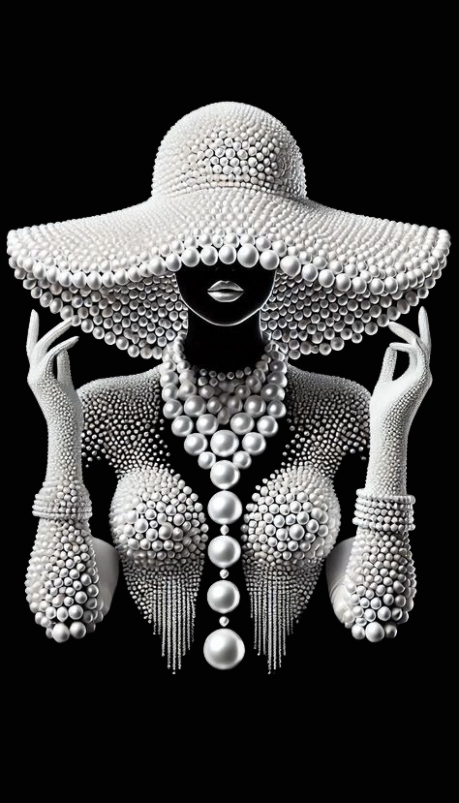 The Lady in Pearl Hueforge