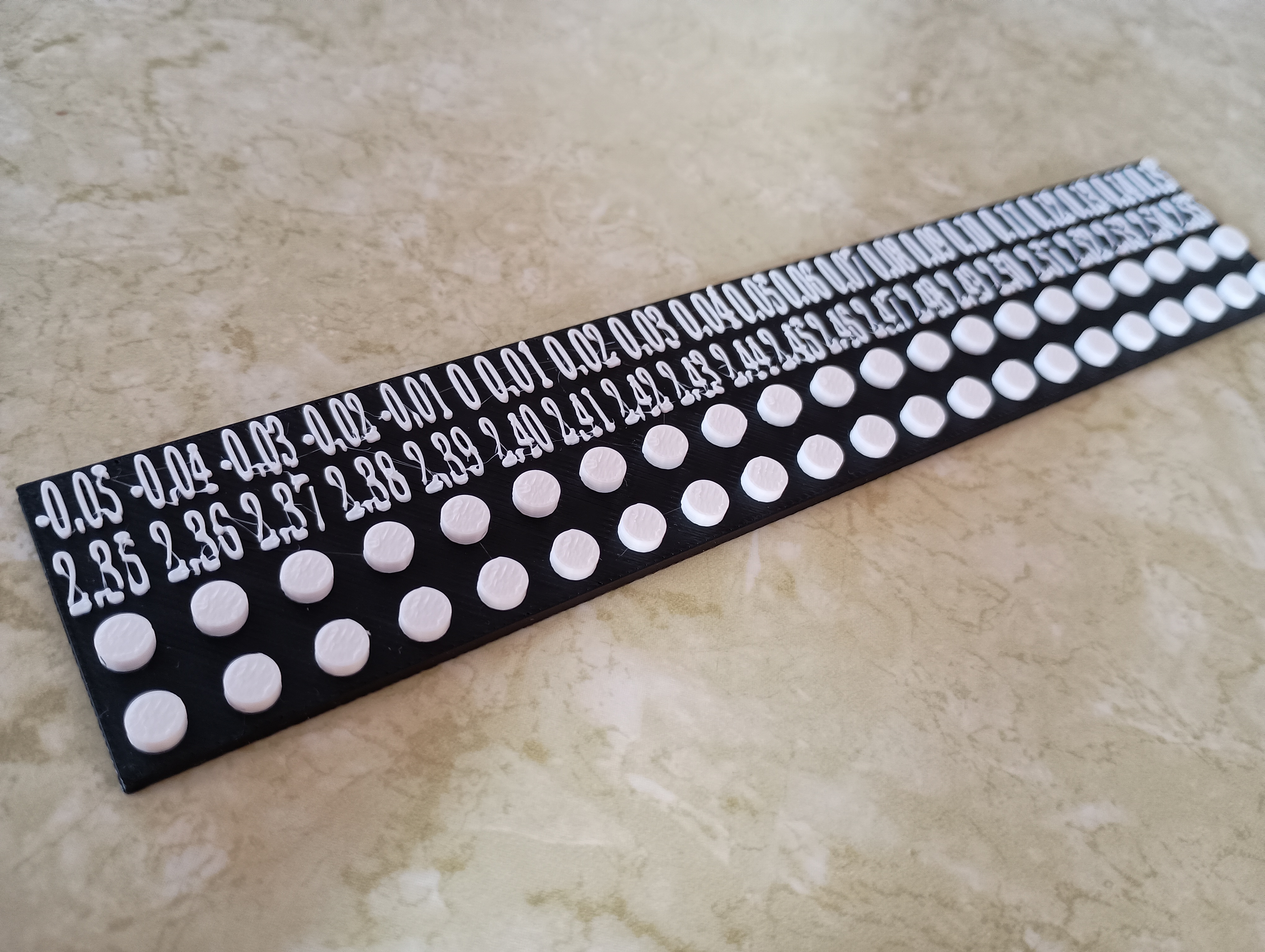 Calibrix Danish Blocks Stud Calibration Tool for 3D Prints