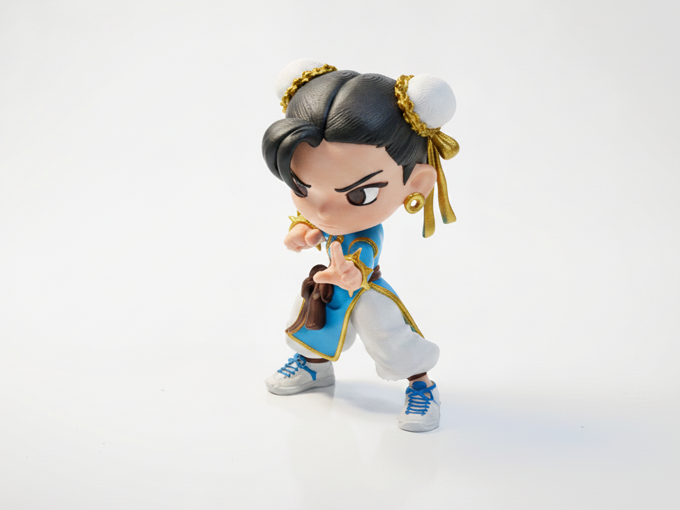 Chun Li Chibi Figurine Street Fighter 3D Printable