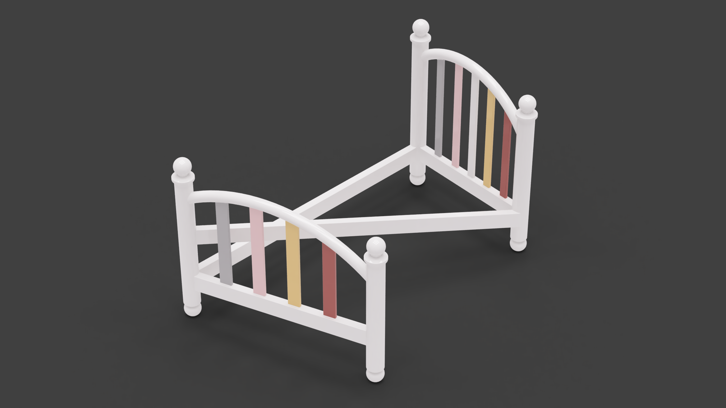 Model of Marcel Duchamp's Apolinère Enameled (Impossible Bed Edition) — miniatura 11
