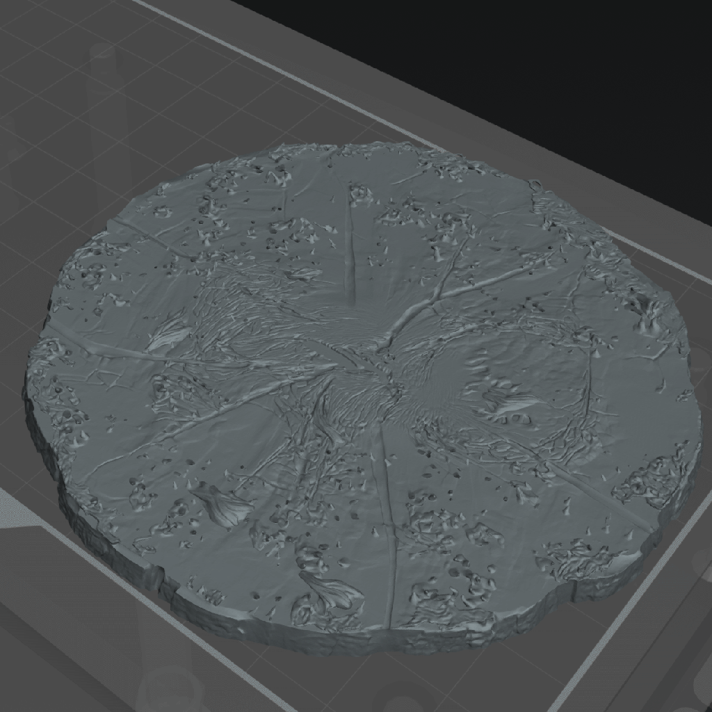 Burning Ground Template - The Eightpints