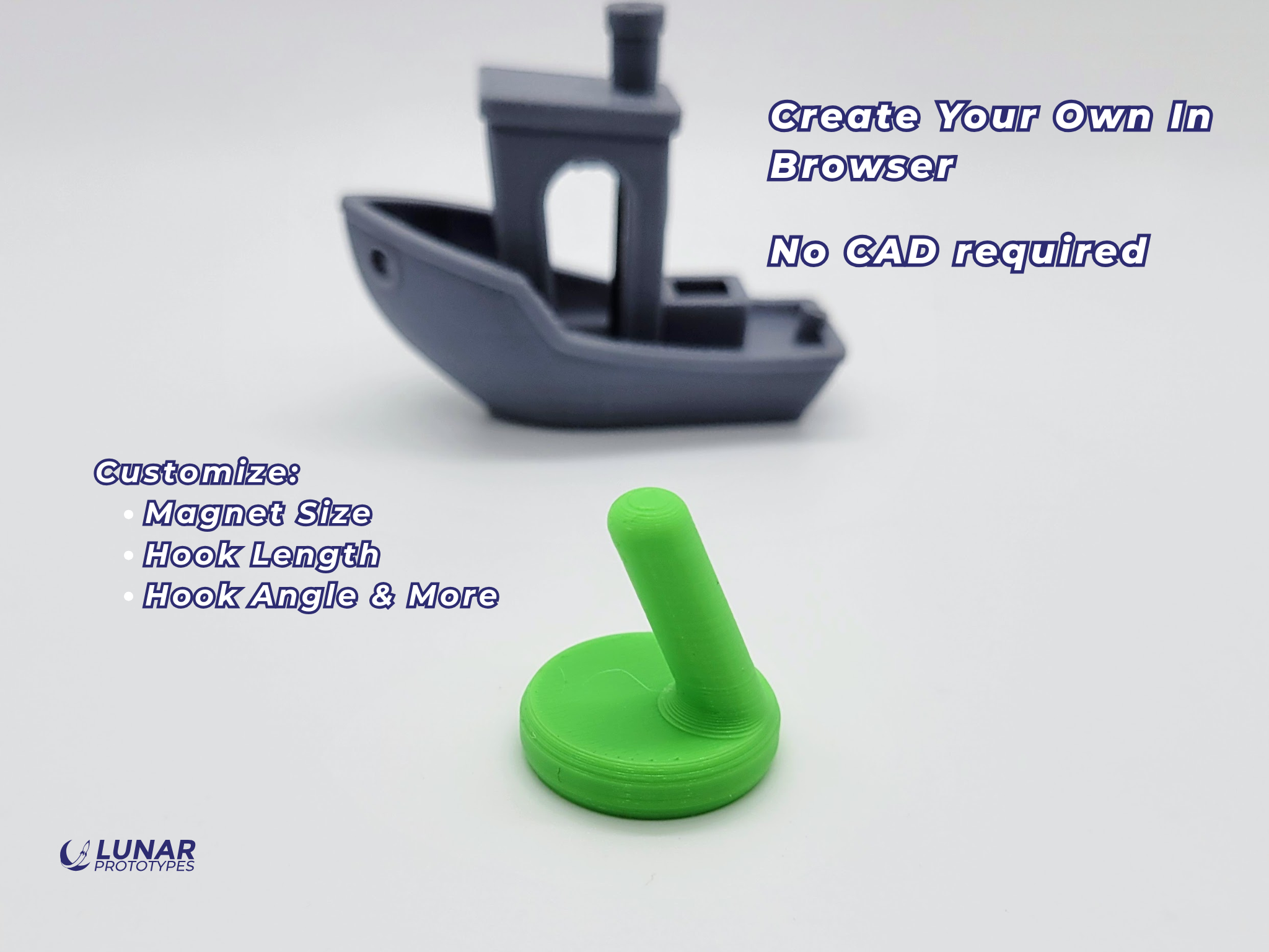 Customizable Magnetic Hook