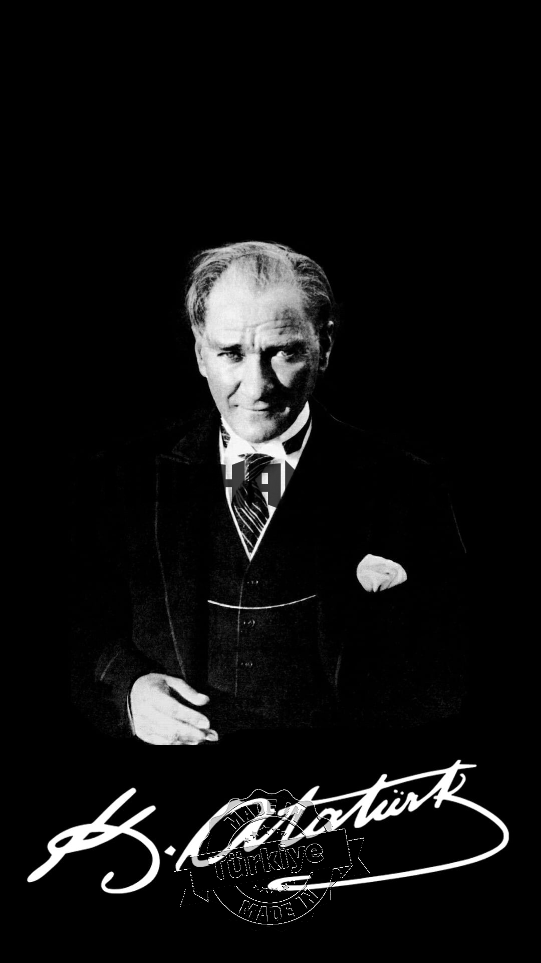 Mustafa Kemal Atatürk Lithophane