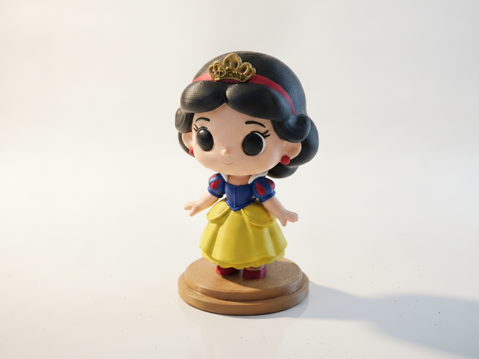 Disney Princess Figurine Cartoons Animation 3D Printable