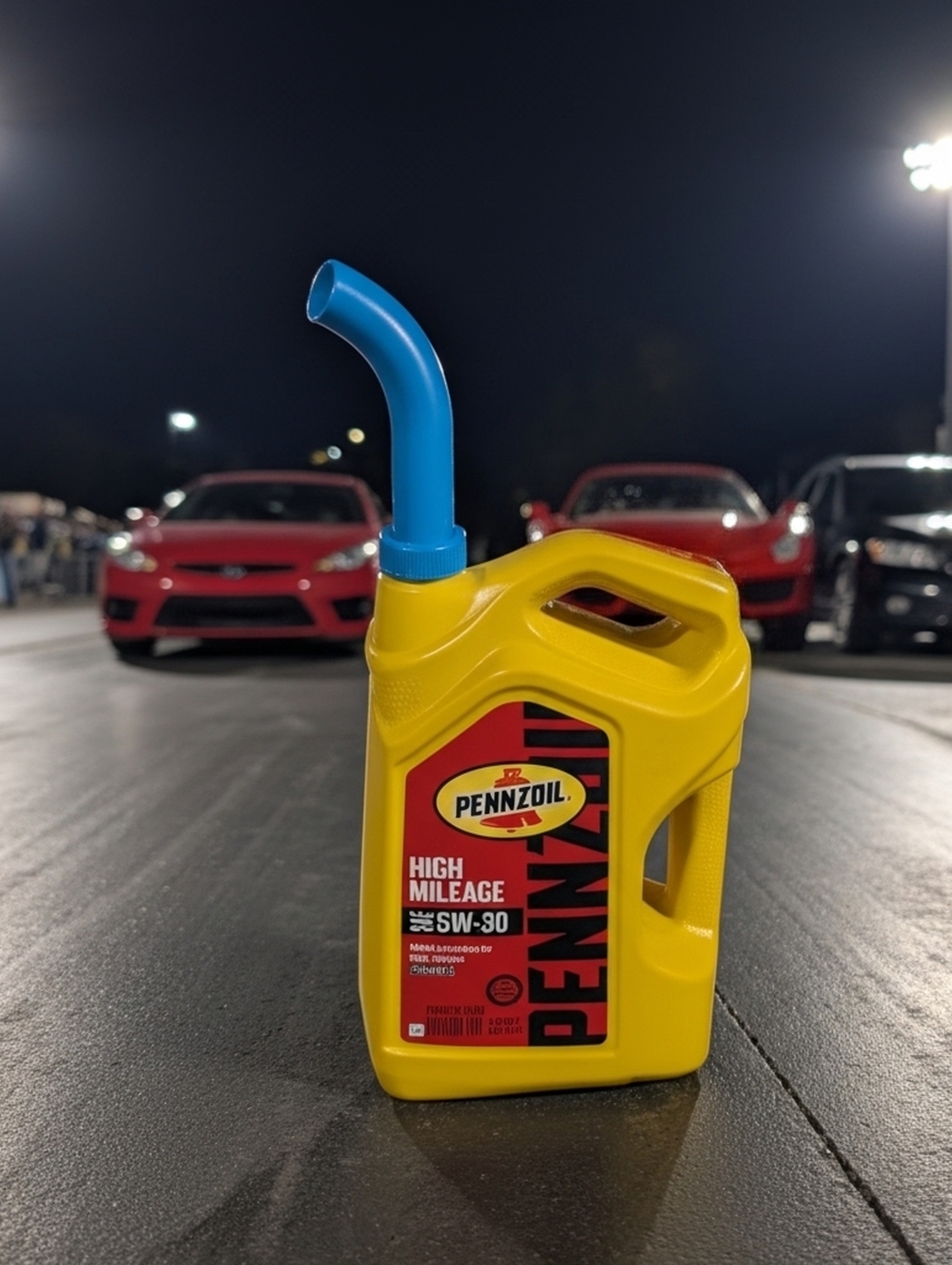 5 Quart Oil Container Spout