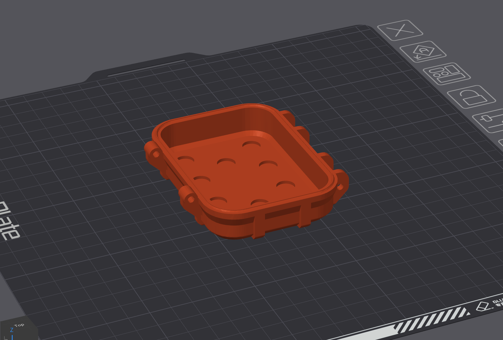 18650 Battery Box Lid That Fits Button Top