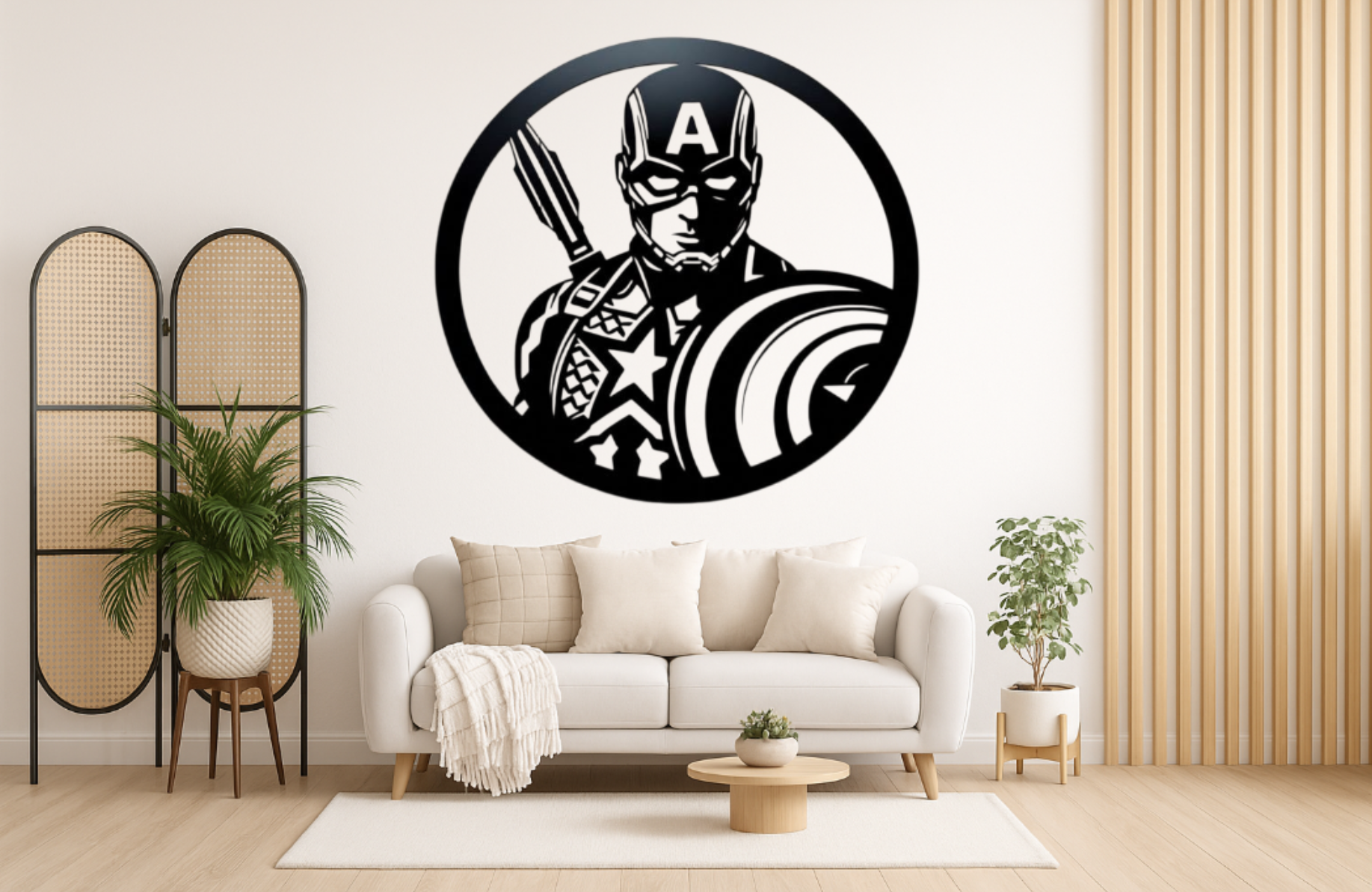WallArt Marvel Captain America