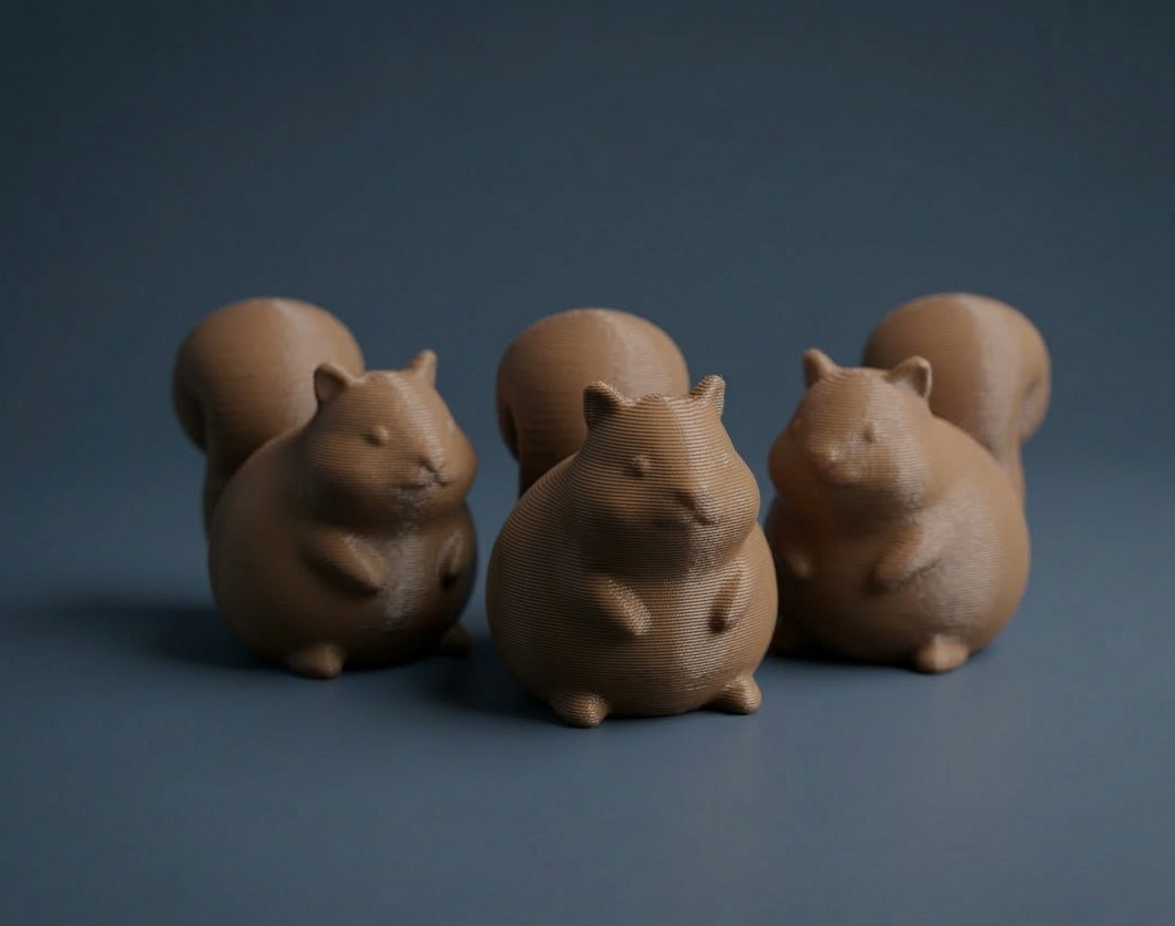 Mini Chubby Squirrel Buddy — miniatura 3