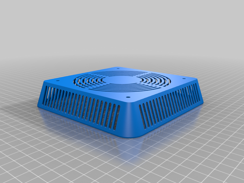 Flashforge Adventure 3 Raised Bottom Plate for 120mm Fan