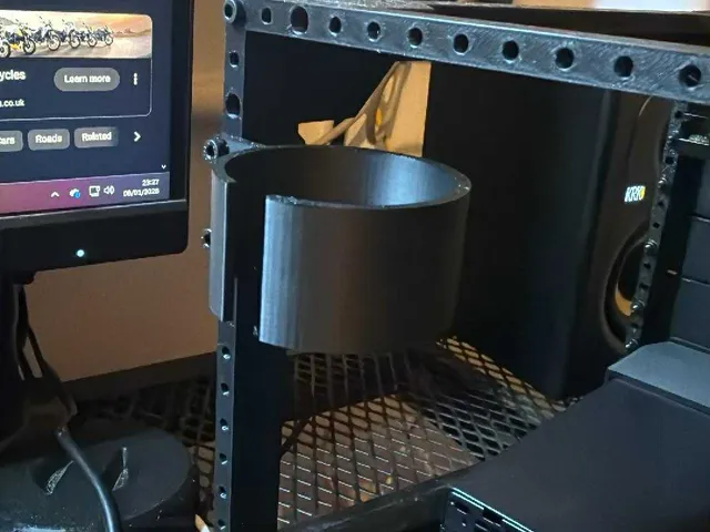 Cable Channel Clip for 19cm Network Rack