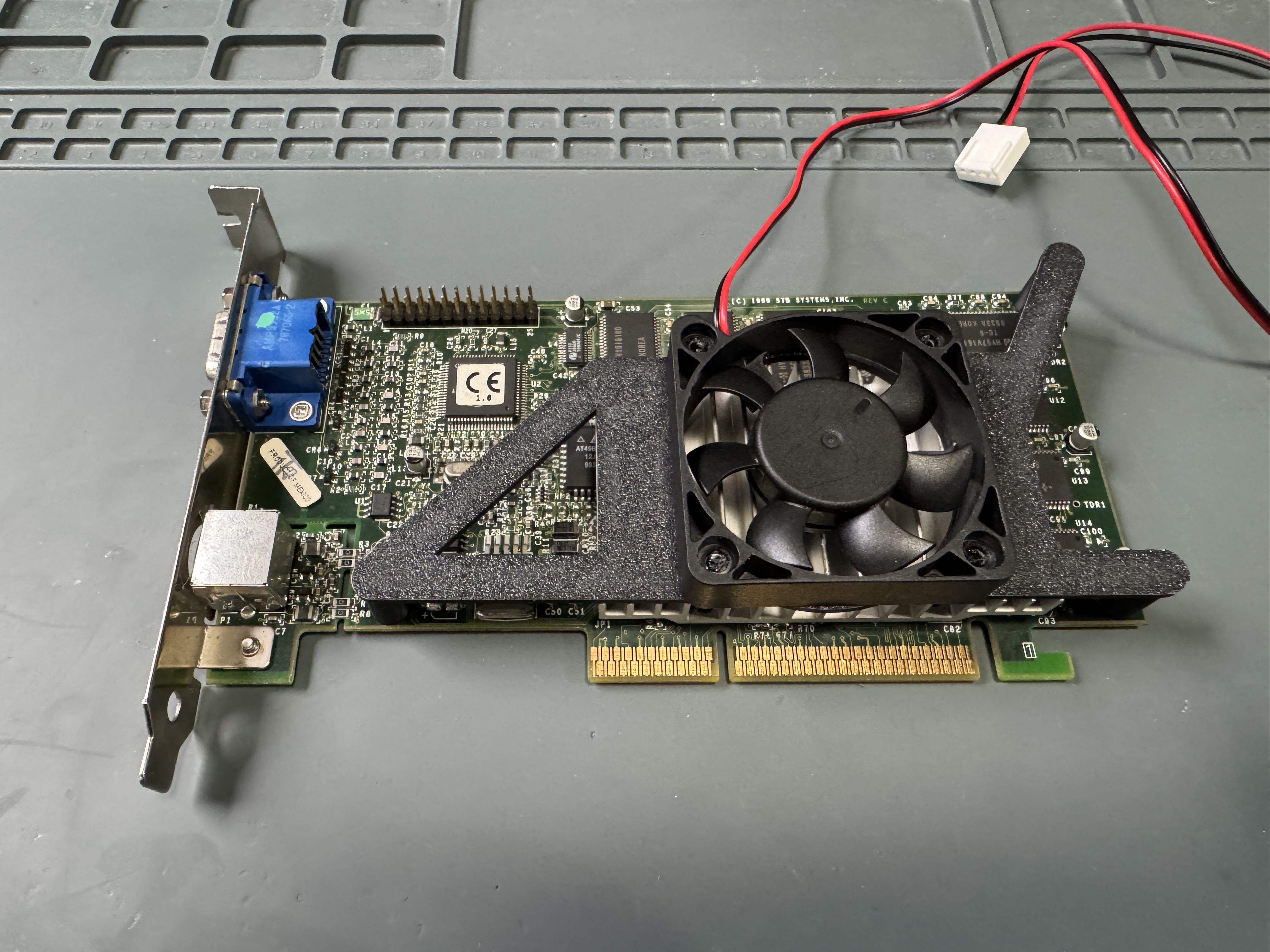 3DFX Voodoo 3 3000 50mm Fan Mount
