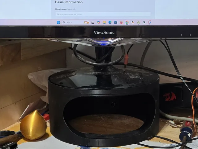 Monitor 100mm lift for viewsonic VX2252  with storage