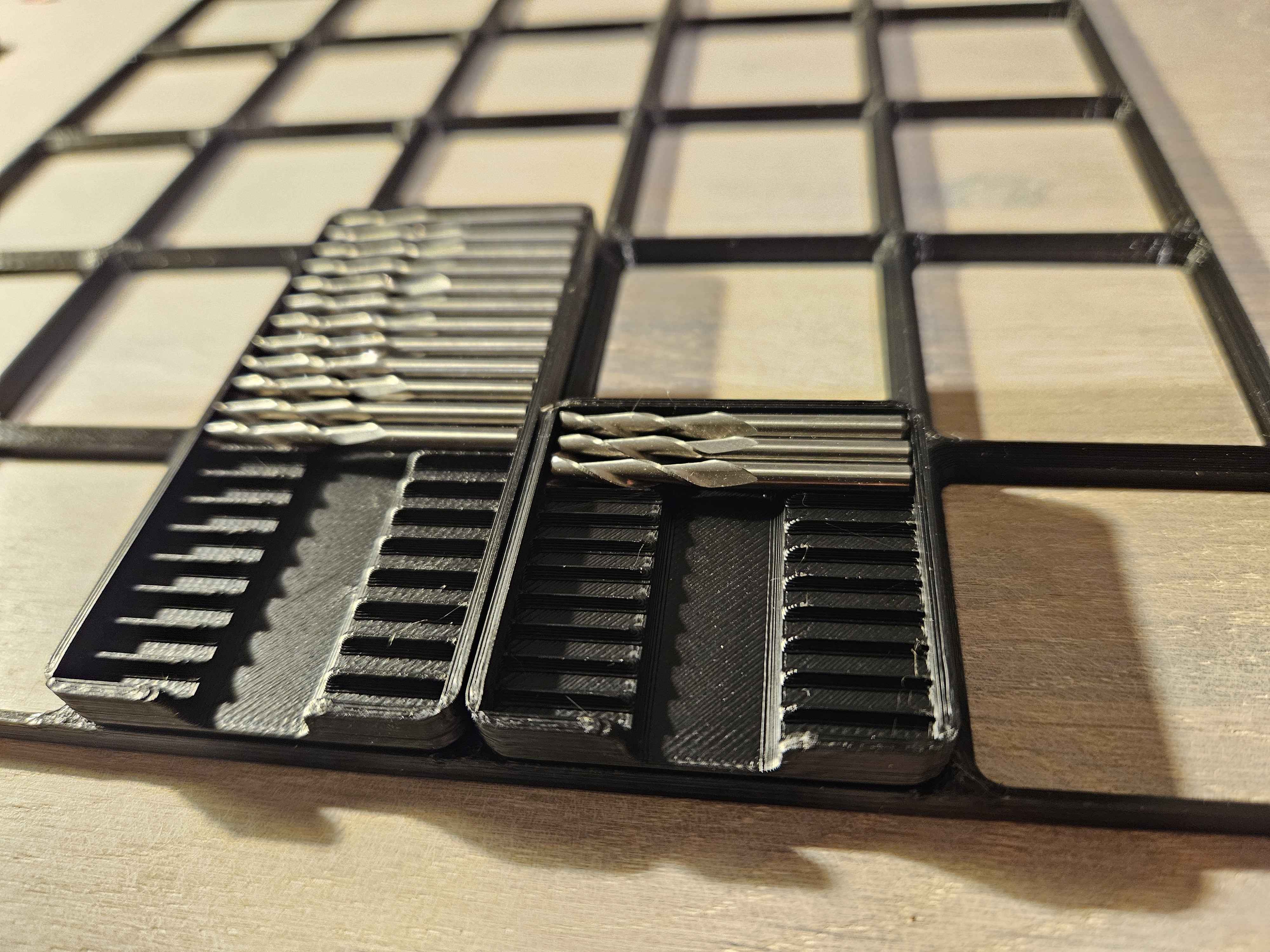 Gridfinity 3.175mm (1/8") Endmill Holders