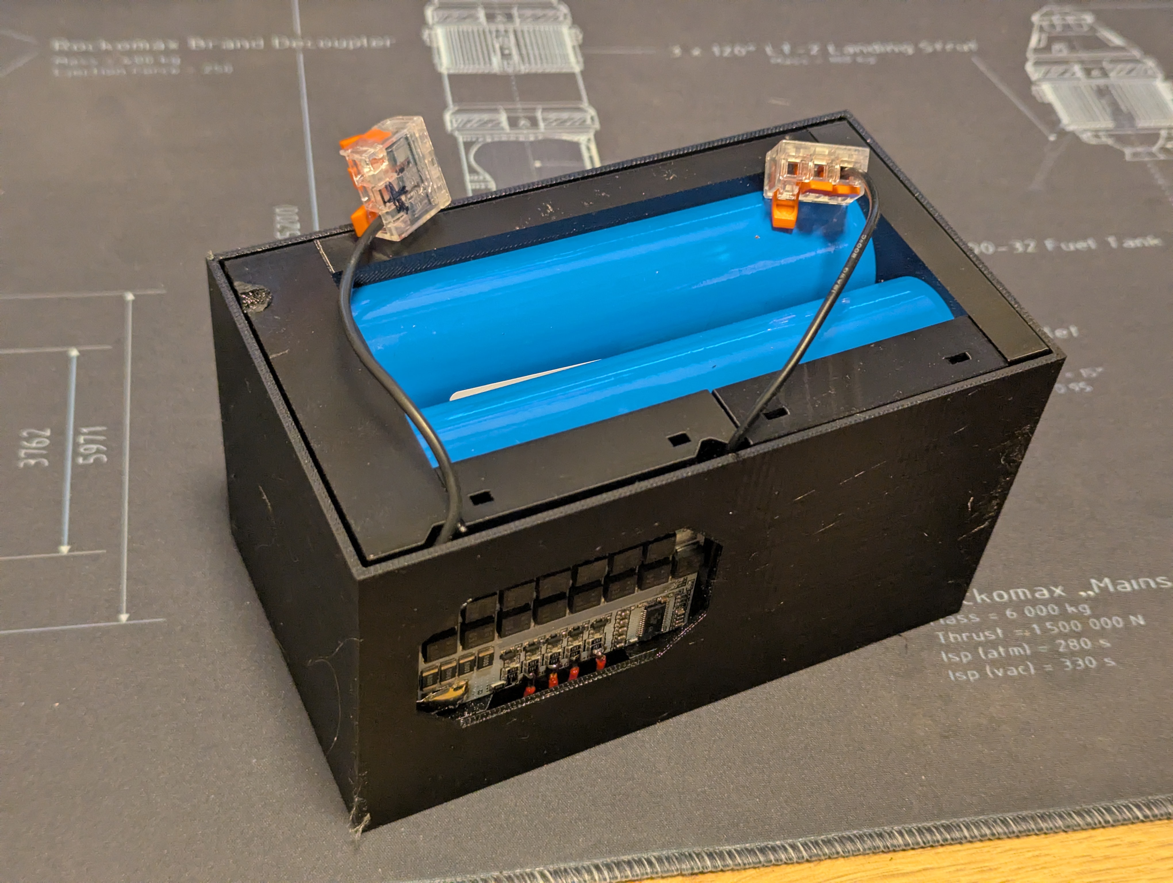 33140 4s battery case with BMS