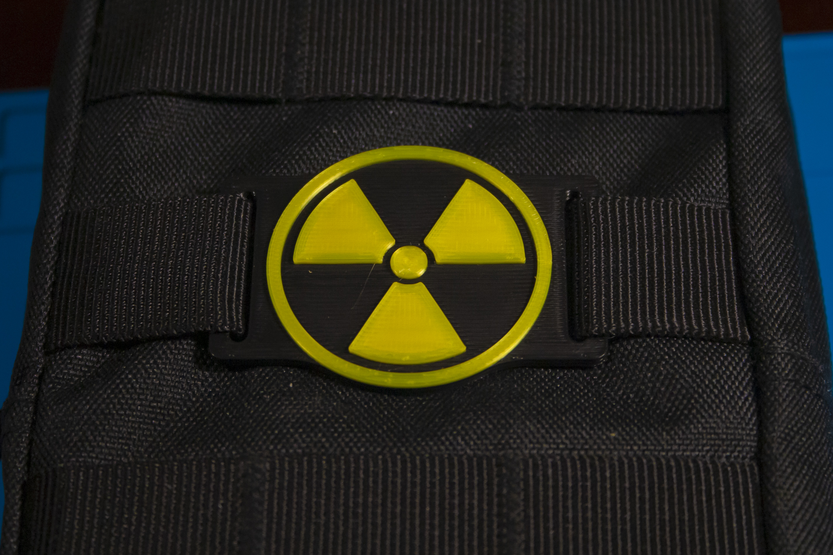 Miniatura 2 do modelo 3D Radiation sign molle patch