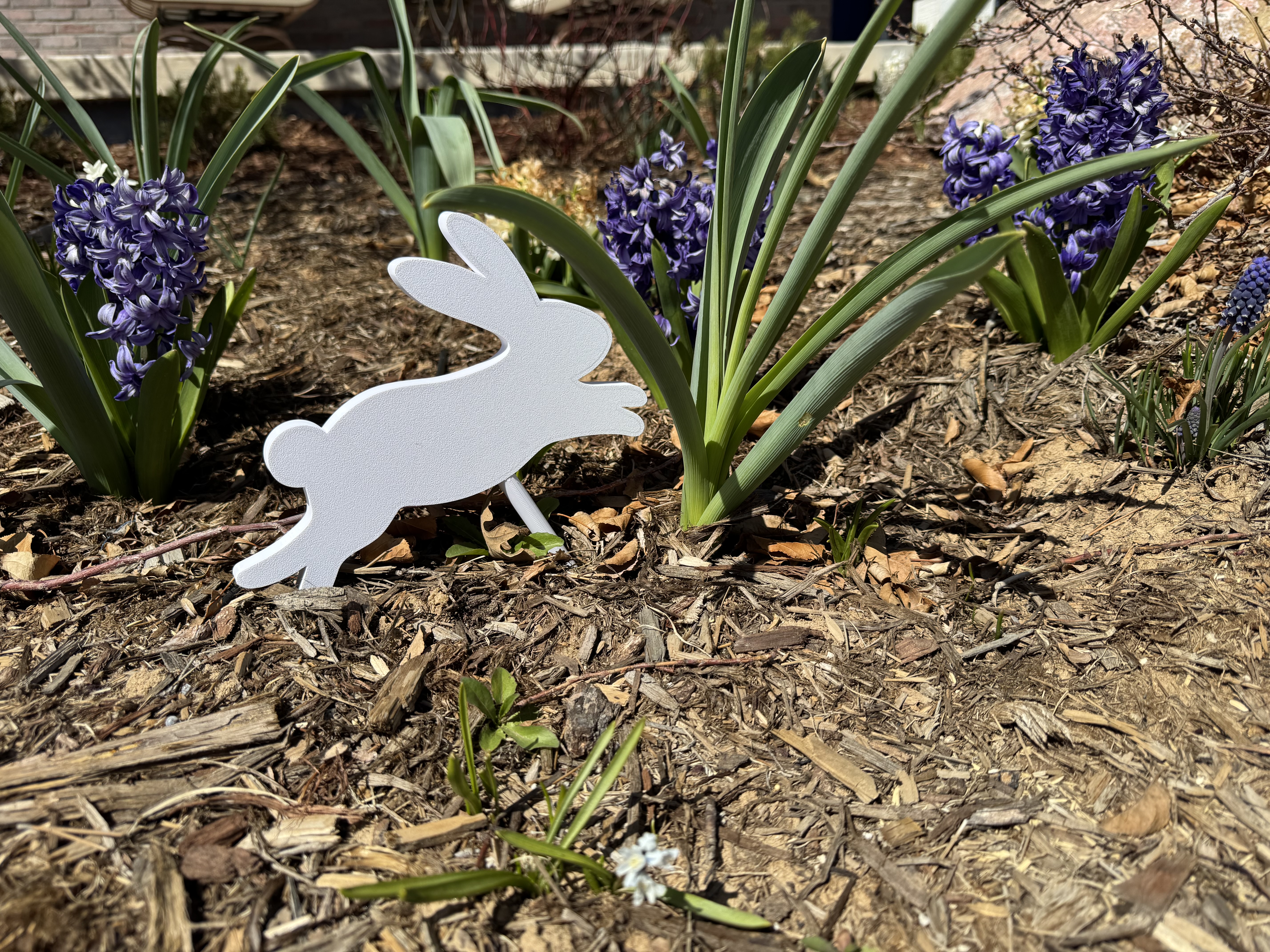 Hopping Bunny Garden Spring Yard Decor