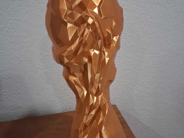 Low Poly Life-Size World Cup Trophy(Engraving Customizable)